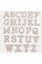 jaffiust Iron on Patches, 26 Pack Alphabet