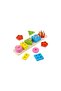 Natural Wooden Educational Toy Rectangular 5-Piece Column Geometric Shape Wooden Toy Developmental Toy - 6