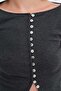 Buttoned Long Sleeve Blouse H19032 - 3