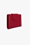 56-2005 Women's Red Leather Wallet