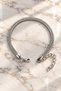Steel Double Row Venetian Chain Bracelet 4 mm Silver Color |   Anti-Tarnish, Men'S, 2-Year Warranty - 2