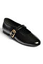Z820655260 Black Rustic Women's Ballerinas - 4