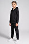 Plain Basic Hooded Two-Thread Children's Tracksuit Set - 26K 1809
