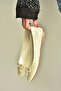 Z726243404 Beige Fabric Women's Ballerinas - 3