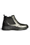 Z555560803 Black Genuine Leather Women's Boots with Rubber Detail - 5