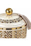 Metal Candy Bowl with Lid - 20×10cm - 2