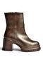 V965065809 Brown Thick Heeled Women's Boots - 6