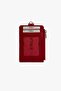 23-1045 Women's Red Leather Wallet - 4