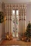 New Year's Special Colored 2-Wing Decorative Background Curtain Collection