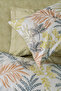 Satin Duvet Cover Set Double Canopy Green - 2