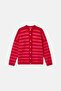 Gold Buttoned Striped Textured Knitted Cardigan - 8
