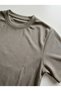 Makiteks Unisex Khaki Dry Touch Breathable Short Sleeve Sports T-Shirt Quick Drying Running Fitness Training T-Shirt