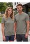 Makiteks Unisex Khaki Dry Touch Breathable Short Sleeve Sports T-Shirt Quick Drying Running Fitness Training T-Shirt - 2