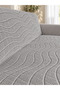 Premium Dot Based Wave Patterned Sofa Cover Sofa Bed Cover Textured Sponge-Free Sofa Wrap - 4