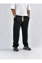 Regular Black Men's Jogger Pants with Adjustable Legs Coc3564