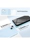 Compatible with iPhone 13 Case with Screen Protector, (Camera Protection & Soft Microfiber Li - 3