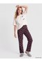 Alita City with a Difference in Price, Lcw Young Plum Combed Cotton Printed Short Sleeve Women's Pajama Set