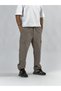 Gray Parachute Men's Trousers with Cargo Pockets and Adjustable Legs Coc3426 - 2