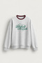 Blacklight - Light Gray - Long Sleeve Men's Sweatshirt