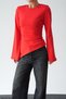 Padded Asymmetrical Premium Blouse - 2