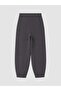 Two Mt Shop Quality Lcw Vision Gray Interlock Plain Comfortable & Relax Women's Sweatpants - 6