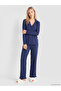 Esvab • Modern & Distinctive Shirt Roba Collar Women's Pajama Set - 3