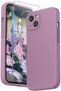 Compatible with iPhone 13 Case with Screen Protector, (Camera Protection & Soft Microfiber Li