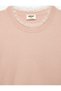 Lace-Up Crew Neck Short Sleeve Knit Sweater - 4