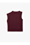 Crepe Scuba Fabric Asymmetrical Cut Decorative Buttoned Collar Blouse - 6