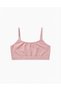94% Cotton Lycra Combed Cotton Thin Straps Girls' Non-Padded Training Bra - 2
