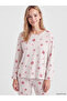 Alita City with a Difference, Lcw Dream Mixed Combed Cotton Printed Long Sleeve Women's Pajama Set - 2