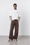 Men's Now or Never Embroidered Double Sleeve Oversize Sweatshirt Ecru - 4