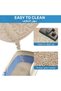 White Pvc Rectangular Carpet, Machine-Made, Featuring Anti-Slip and Stain-Resistant Properties. - 4