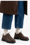 Sufi Brown Genuine Leather Lace-Up Oxford Shoes - 2