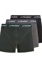 Jacsoho Solid Men's Boxer 3 Pack Cotton Comfortable