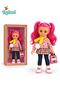 Fashion Doll for Kids, Pink Hair Girl Doll with Stylish Outfit, Shoes & Accessories, Dress-Up Pretend Play Toy for Imaginative Role Play