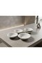 Porcelain 6 Piece 16 cm Plain Cream Soup Bowl - 2