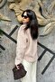 Double Zipper Plush Fleece Jacket Coat Sun590 - 3