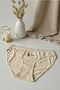 Women's 6-Piece Skin Color Cotton Lycra Bikini Panties 0599 - 2