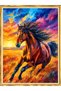Hobby Mood 30X40 Beaded Stone Mosaic Tapestry Diamond Painting Bead Puzzle Dıamond Paınting Hı Stone 5D Diamond Painting