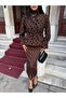 Imported Trench Coat Torino Fabric Polka Dot Pattern Belt Included Belt Detail Lined Design Suit - 3