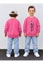 Crew Neck Sweatshirt for Boys, Printed 3-Yarn Hooded Winter Sweatshirt