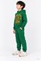 Boys' Hooded Basketball Printed Winter Tracksuit Set - 4