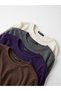 Two Mt Shop Quality Lcw Everyday Brown Plain Tight & Slim Long Sleeve Women's Bodysuit - 3