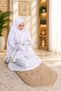 Linda Women’s Prayer Set – Modest Islamic Prayer Outfit, Full-Length Muslim Salah & Namaz Wear, Printed Prayer Set. - 3