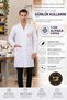 Men's Jacket Collar Teacher's Coat with Meb Logo