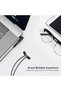 محول صوت بزاوية 3.5 ملم من CableCreation، موصل سماعات رأس ستيريو 1/8 TRRS - 5