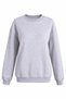 O Neck 3 Thread Gray Women's Sweatshirt 27Kdt1000011