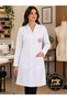 Women's Jacket Collar Teacher's Coat with Meb Logo - 2