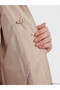 Two Mt Shop Quality Lcw Everyday Beige Hooded Oversize Women's Raincoat - 5